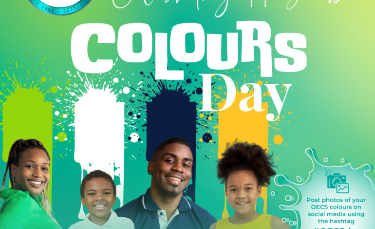  OECS Announces COLOURS DAY to Celebrate 44th Anniversary