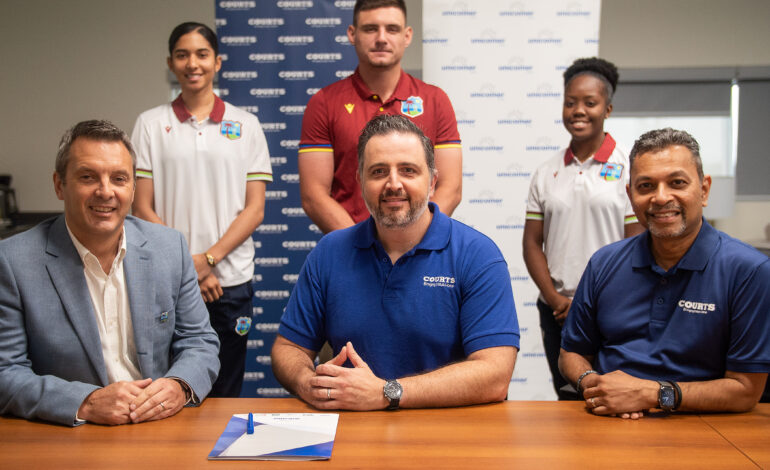 Cricket West Indies Establishes New Commercial Partnership with Beloved Caribbean Brand, Courts